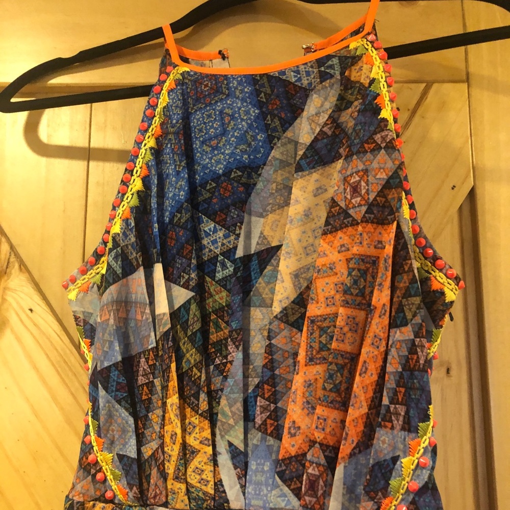 Stunning embroidered stud maxi dress from Intermix